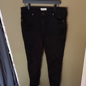 Madewell Black Skinny Jumpsuit Sleek Design